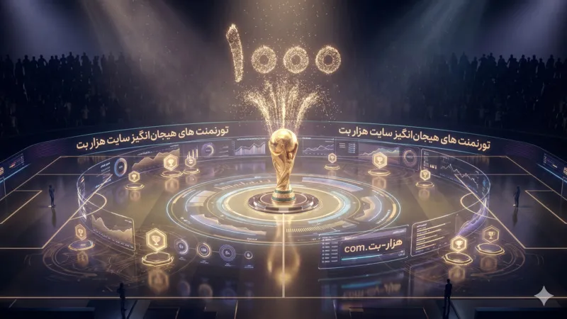 تورنمنت‌ های هیجان‌ انگیز سایت هزار بت